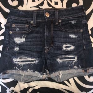 American Eagle Next Level Stretch Jean Shorts - 00